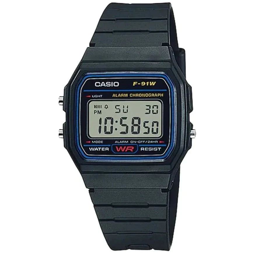 Reloj Casio Vintage F-91W-1D Unisex - Digital - Relojeando Default Title Casio Reloj Reloj Casio Vintage F-91W-1D Unisex - Digital