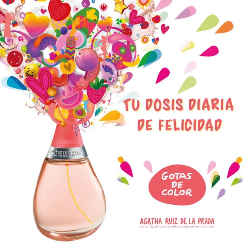 Agatha Ruiz De La Prada Gotas De Color edt 100ml Mujer TESTER (Sin Caja) - Perfumisimo