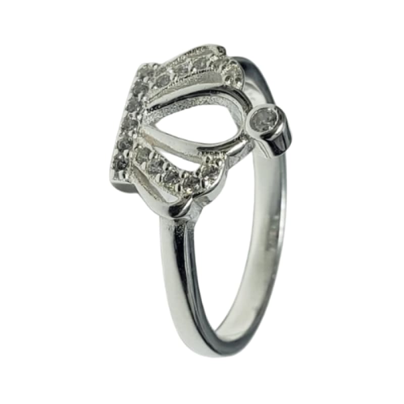 Anillo corona Diana de piedras y plata 925 - Metalli - 7 - Perfumisimo