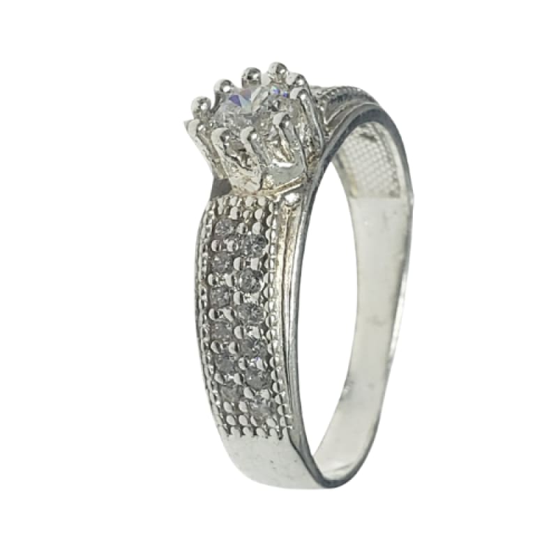 Anillo lluvia de piedras plata 925 - Metalli - 9 - Perfumisimo