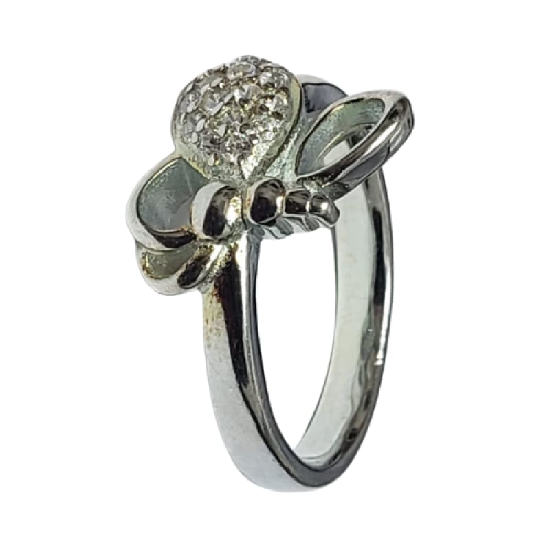 Anillo ovalo de piedras plata 925 - Metalli - 8 - Perfumisimo