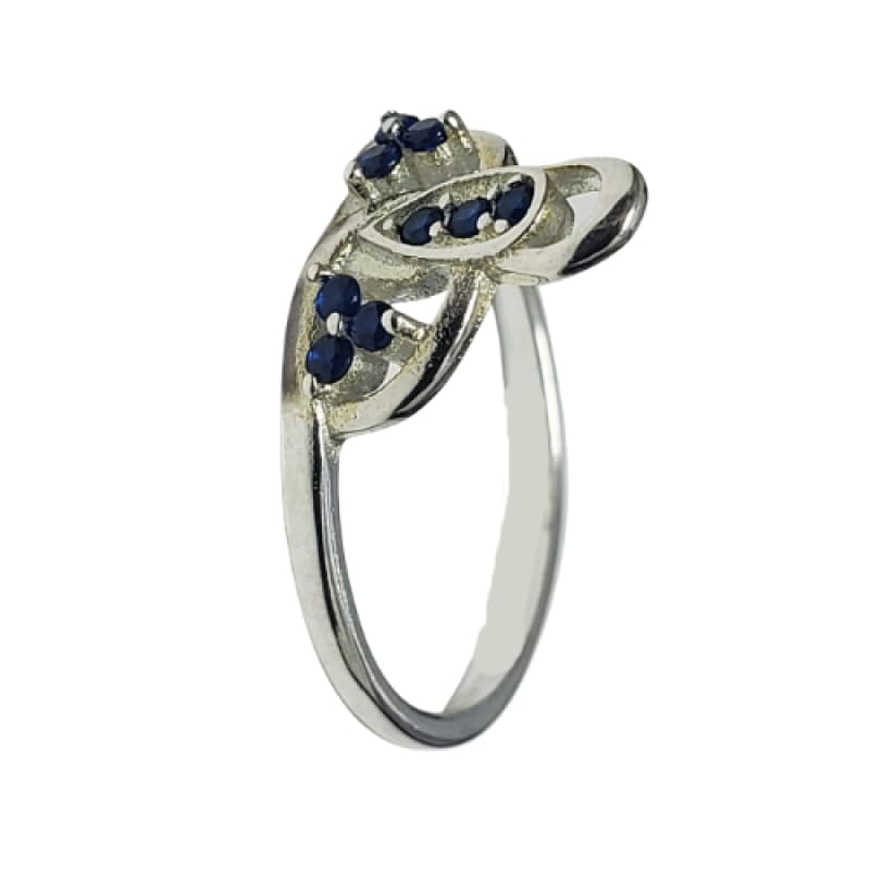 Anillo piedras azules plata 925 - Metalli - 7 - Perfumisimo