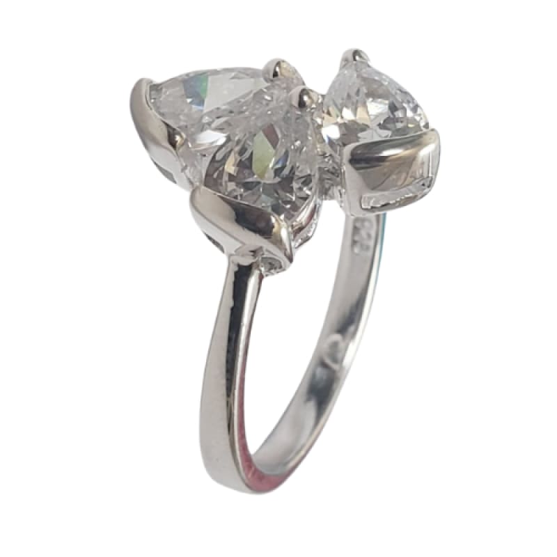 Anillo tres hojas plata 925 - Metalli - 6 - Perfumisimo