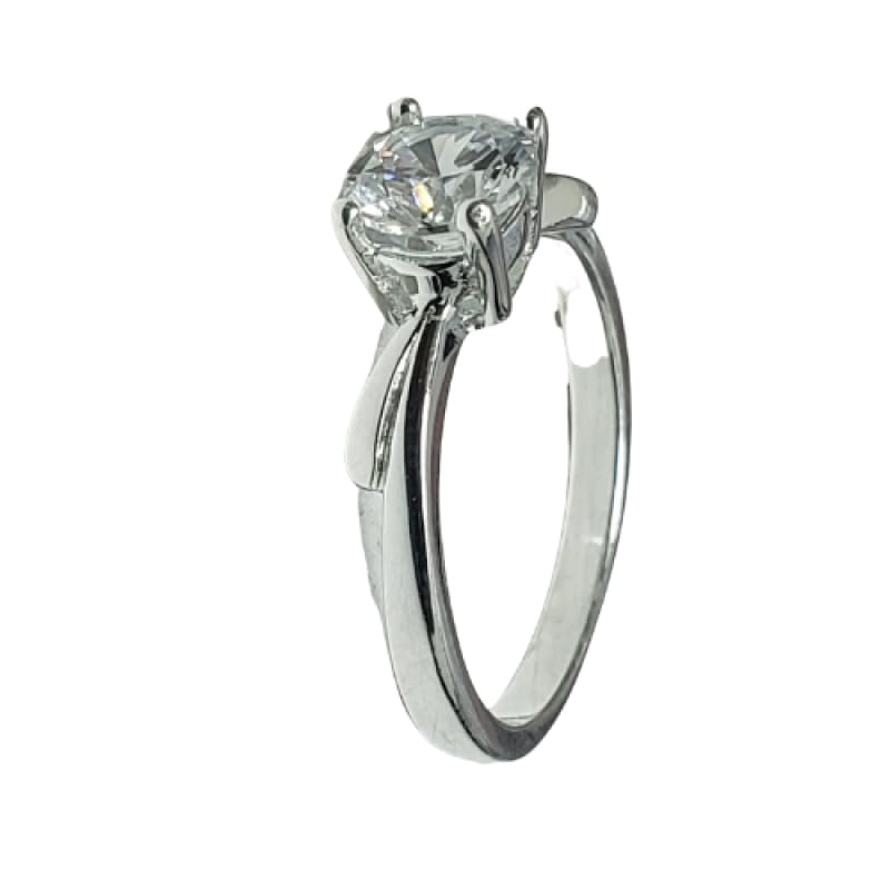 Anillo velo y solitario en piedra plata 925 - Metalli - 7 - Perfumisimo