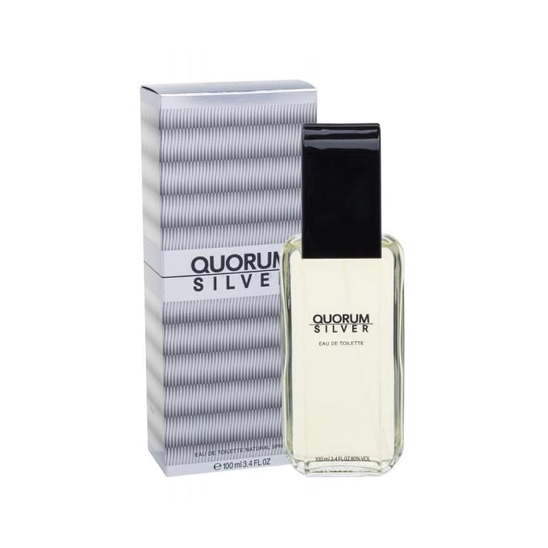Antonio Puig Quorum Silver edt 100ml Hombre - Puig - Default Title - Perfumisimo