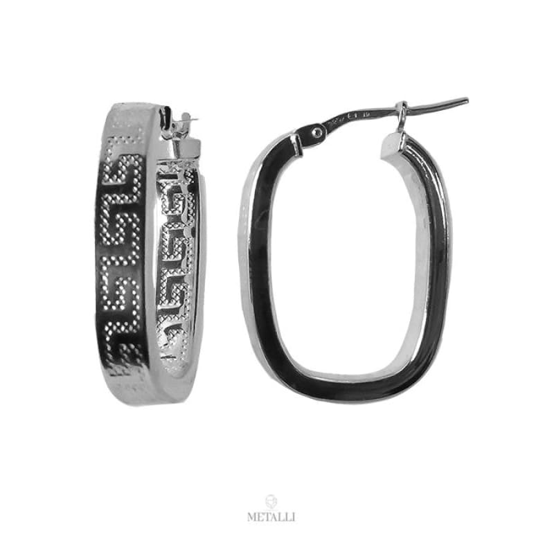 Aros argolla roma cuadrada 3.3 - Metalli - Default Title - Perfumisimo