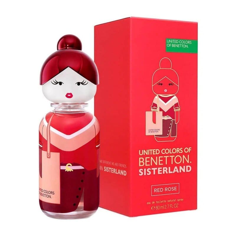Benetton Sisterland Red Rose edt 80ml Mujer - Benetton - Default Title - Perfumisimo