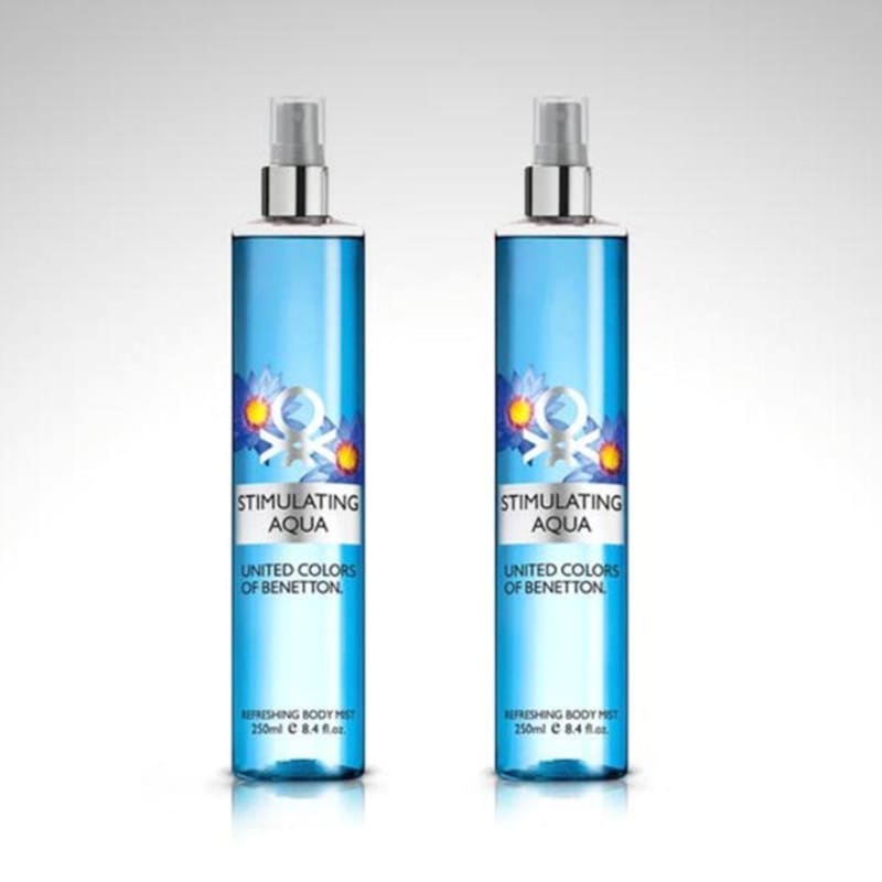 Benetton Stimulating Aqua Body Mist 250ml Mujer - Perfumisimo