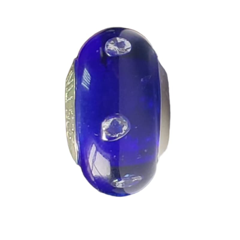 Charm azul Murano y Plata Italiana 925 - Metalli - Default Title - Perfumisimo
