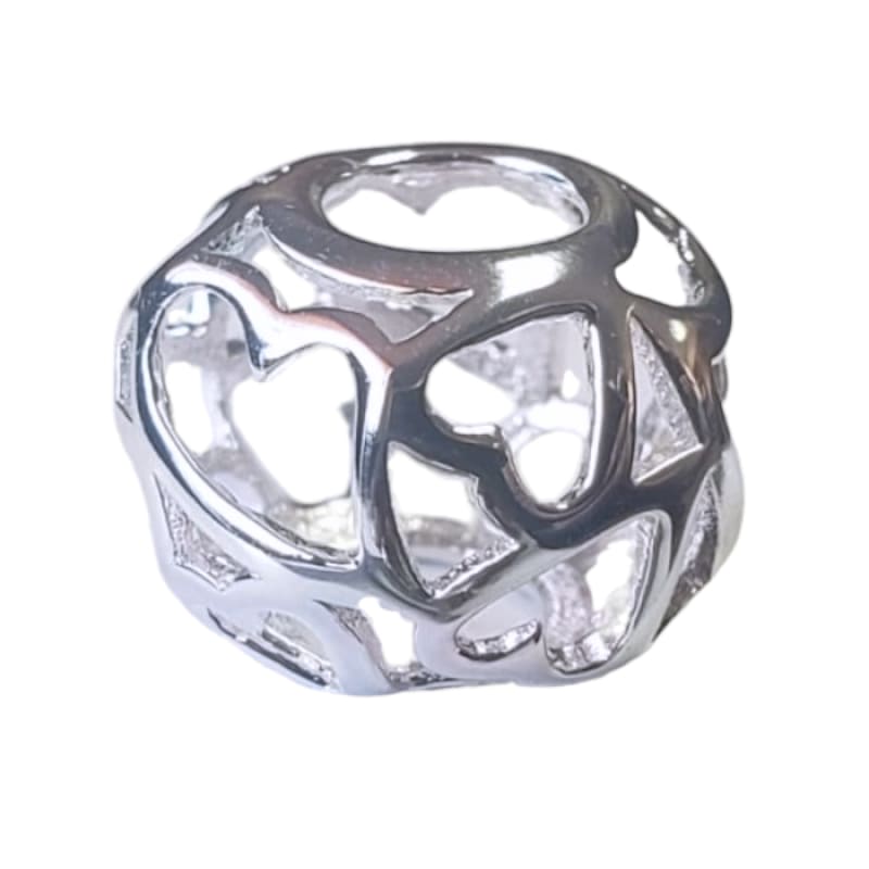 Charm corazones curvos Plata Italiana 925 - Metalli - Default Title - Perfumisimo