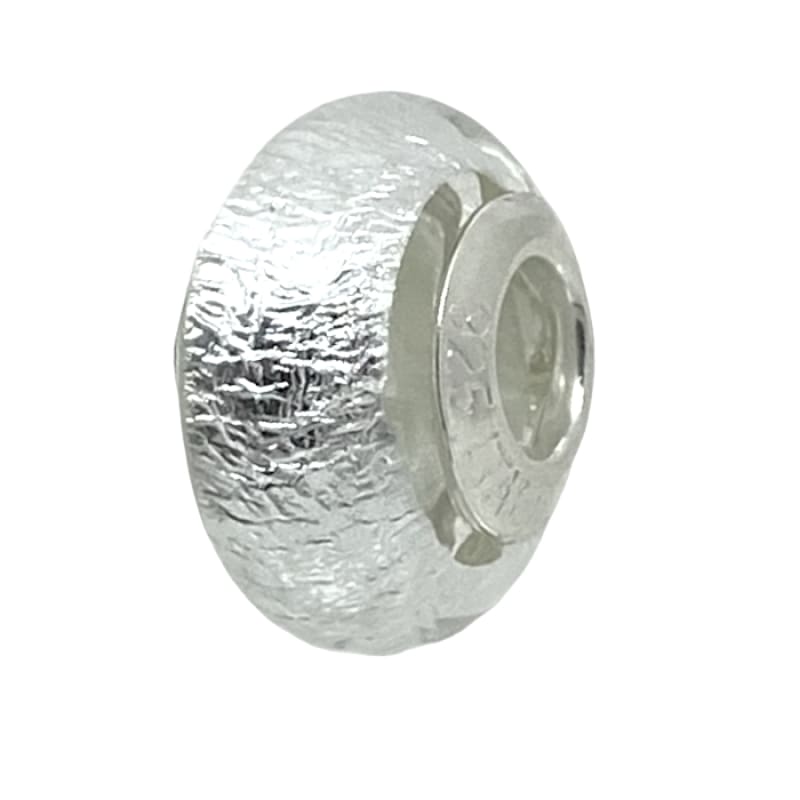 Charm cristal Murano plateado y Plata Italiana 925 - Perfumisimo