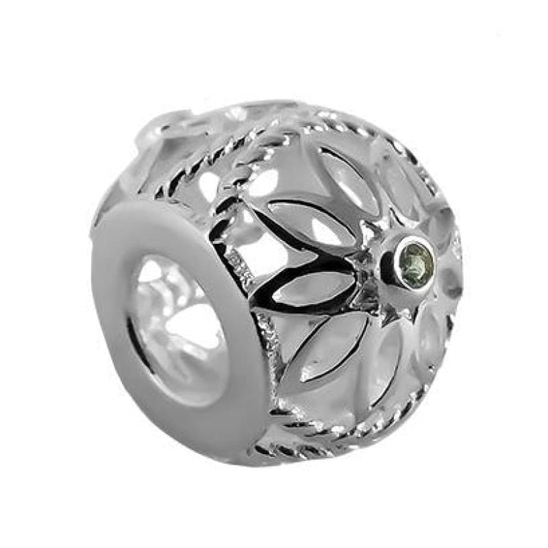 Charm flor con piedras Plata Italiana 925 - Metalli - Default Title - Perfumisimo