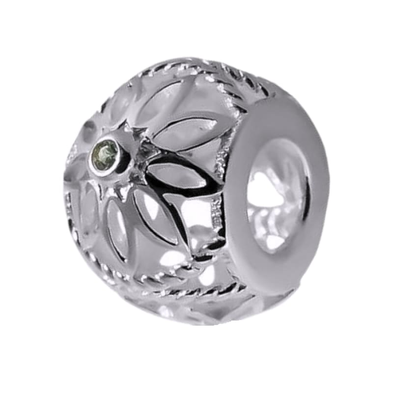 Charm flor con piedras Plata Italiana 925 - Metalli - Default Title - Perfumisimo