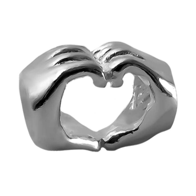 Charm manos corazón Plata Italiana 925 - Metalli - Default Title - Perfumisimo