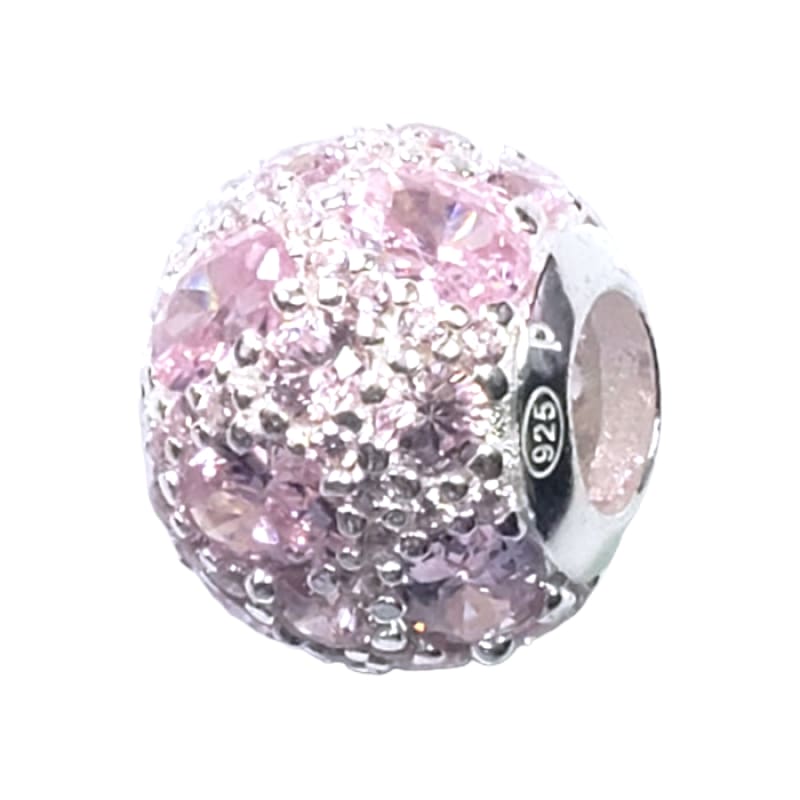 Charm piedras rosa varios tamaños Plata Italiana 925 - Metalli - Default Title - Perfumisimo