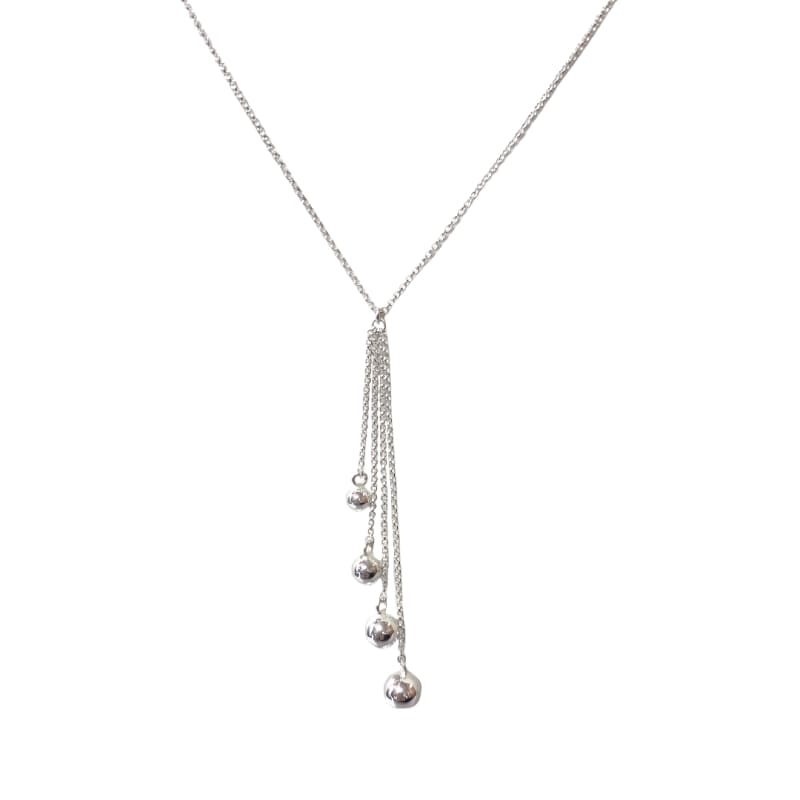 Collar 4 bolitas crecientes 45cm italiano - Metalli - Default Title - Perfumisimo