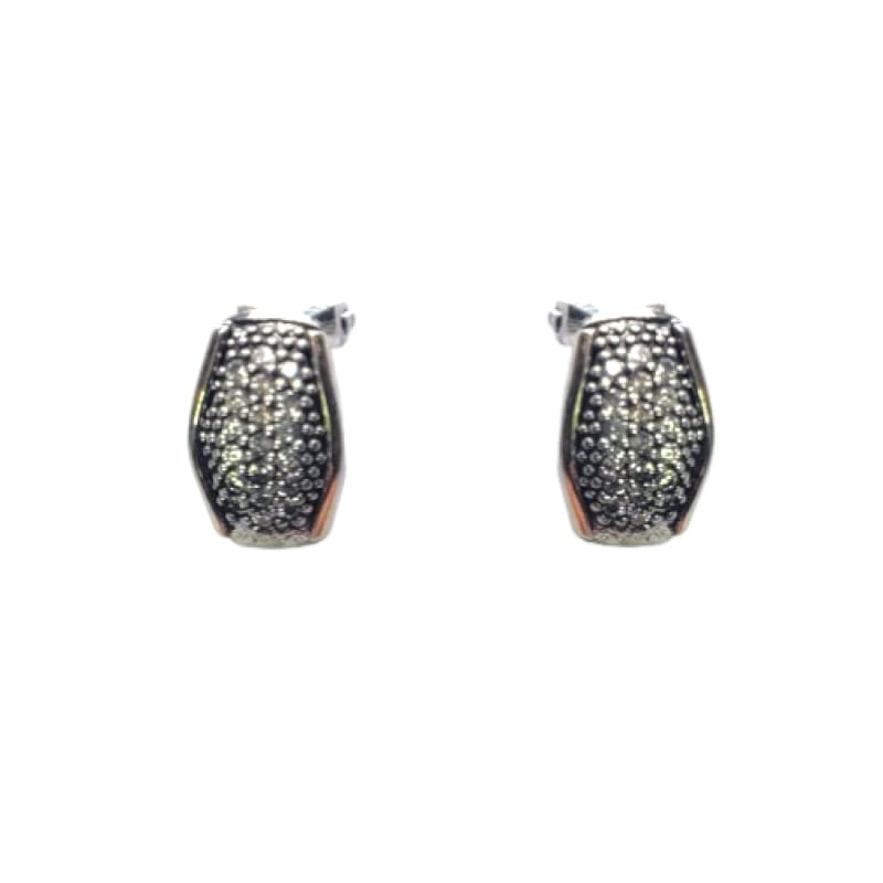 Conjunto Aros, Dije y Anillo Plata, oro y piedras - Perfumisimo