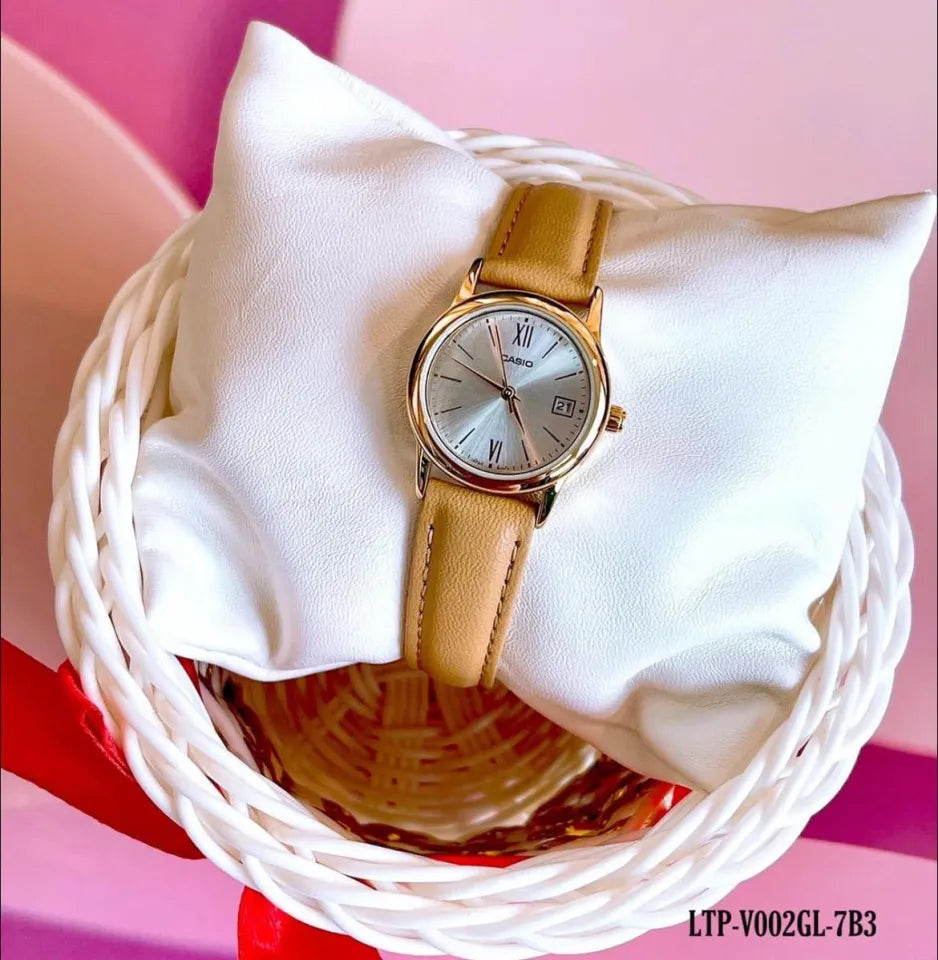 Reloj Casio LTP-V002GL-7B3 Mujer - Análogo - Relojeando Default Title Casio Reloj Reloj Casio LTP-V002GL-7B3 Mujer - Análogo