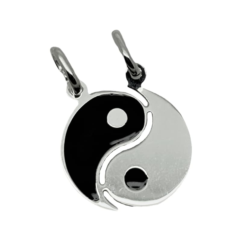 Dije plano Yin Yan Plata Italiana 925 - Metalli - Default Title - Perfumisimo