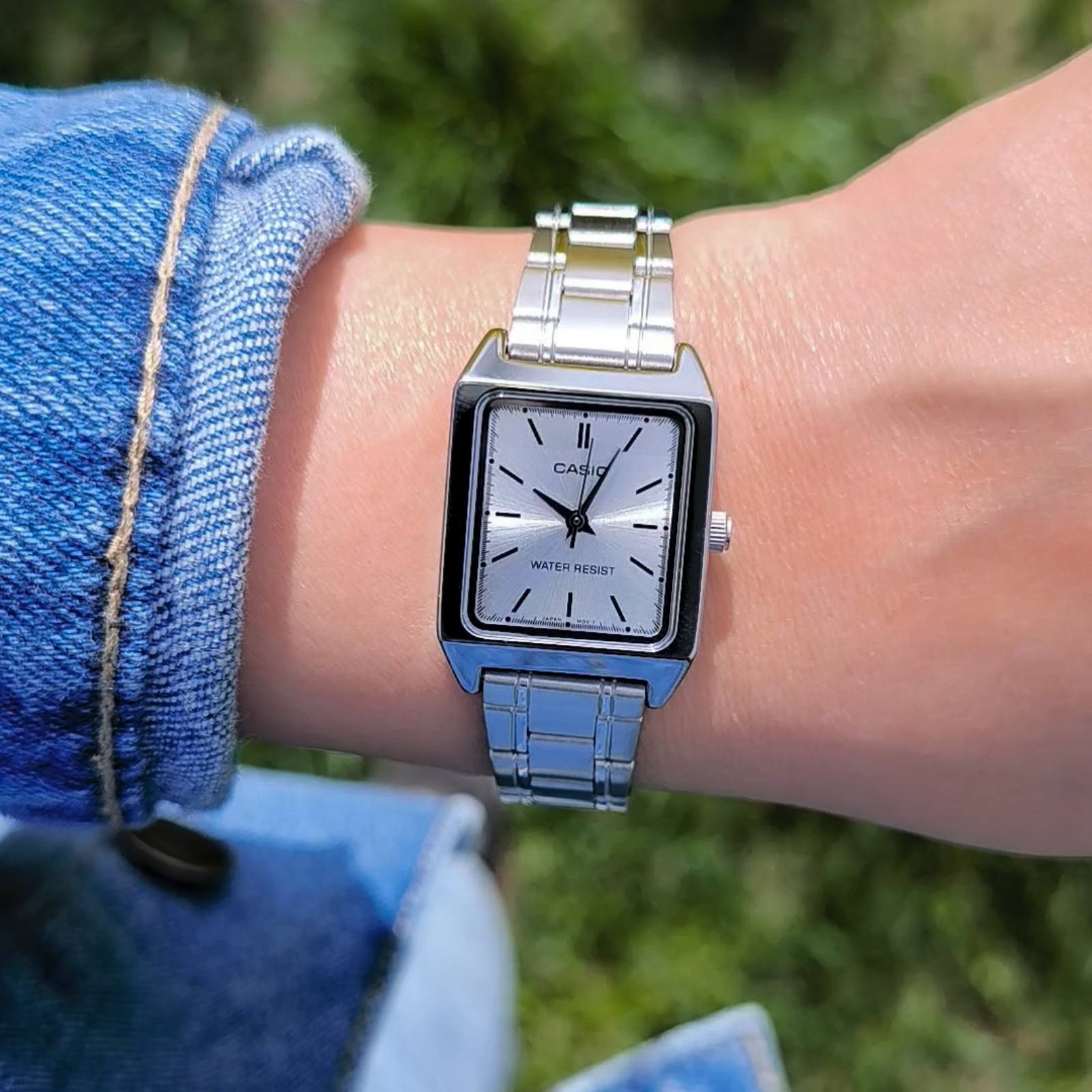 Reloj Casio Tank LTP-V007D-7E Mujer - Análogo