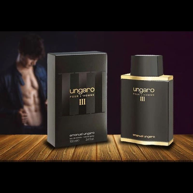 Emanuel Ungaro Ungaro III edt 100ml Hombre - Emanuel Ungaro - Default Title - Perfumisimo