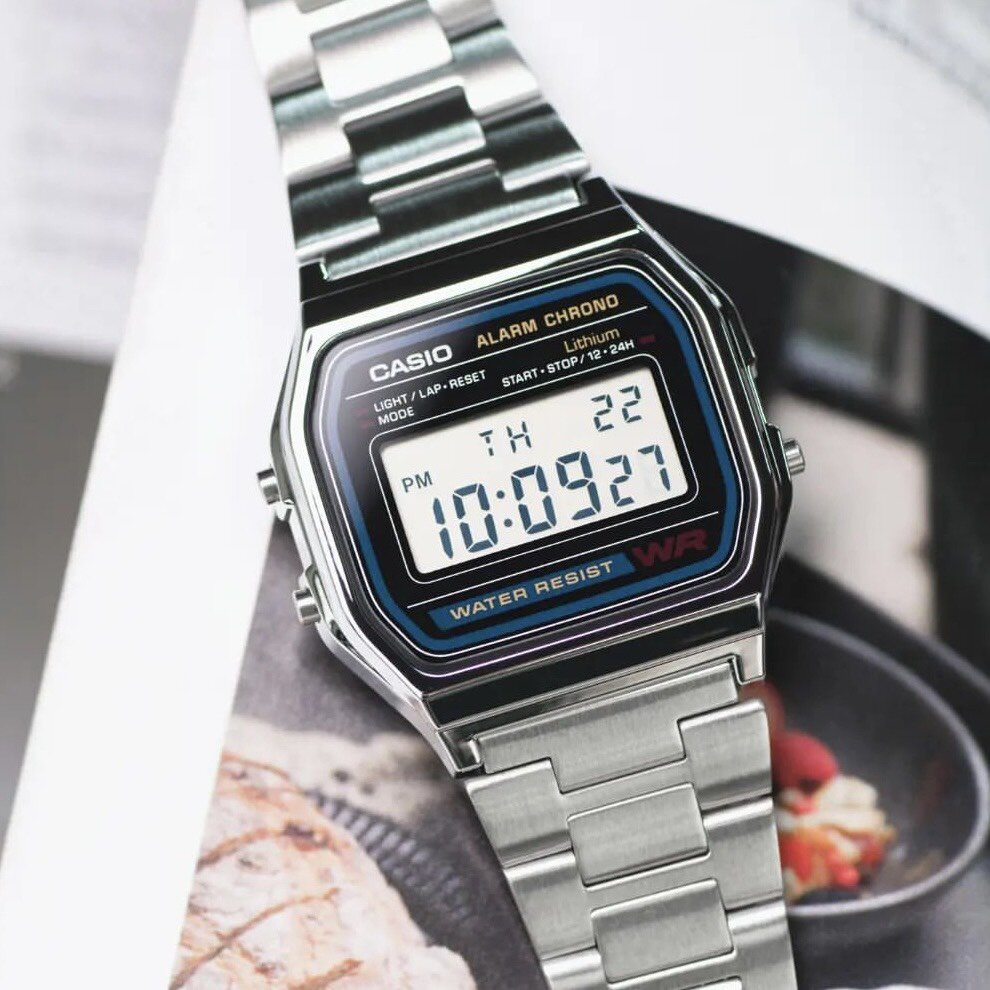 Reloj Casio Vintage A-158WA-1A Unisex - Digital - Relojeando Default Title Casio Reloj Reloj Casio Vintage A-158WA-1A Unisex - Digital