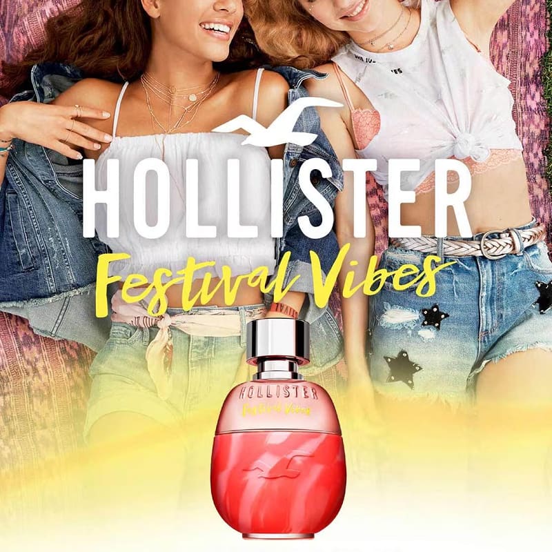 Hollister festival vibes for her 100 ml edp Mujer