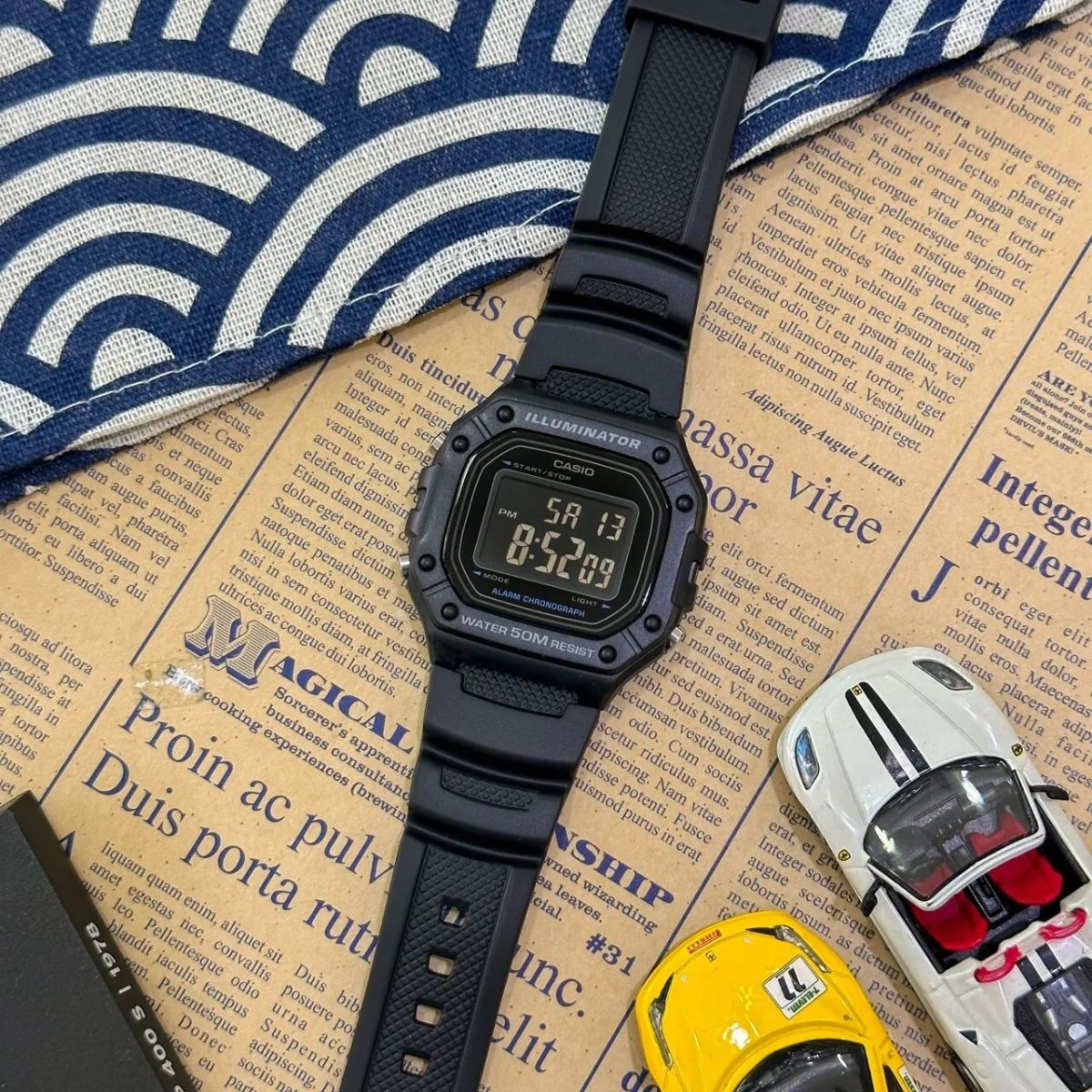 Reloj Casio W-218H-1BV Unisex - Digital