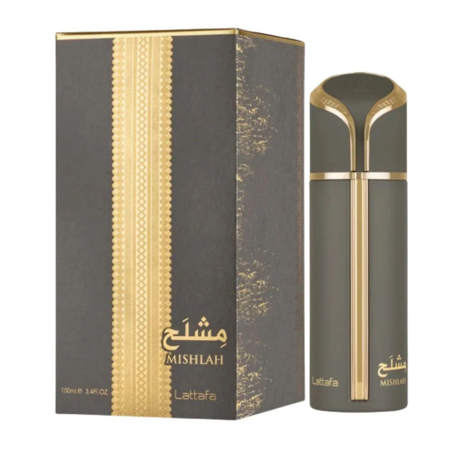 Lattafa Mishlah EDP 100ml Unisex (Inspirado en Spicebomb Metallic Musk de Viktor&Rolf)