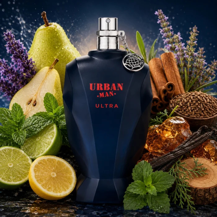 Fragrance World Urban Man Ultra EDP 90ml Hombre (Inspirado en Ultra Male de Jean Paul Gaultier)