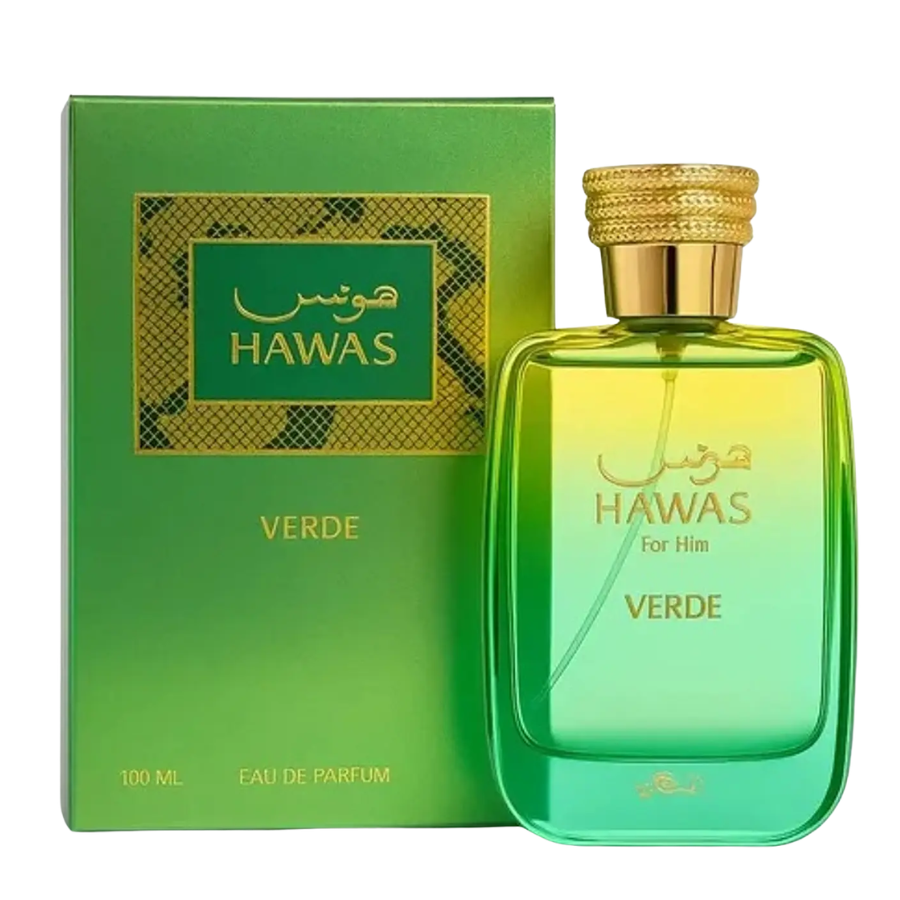 Rasasi Hawas Verde Edp 100ml Hombre (Inspirado en Torino 21 de Xerjoff)