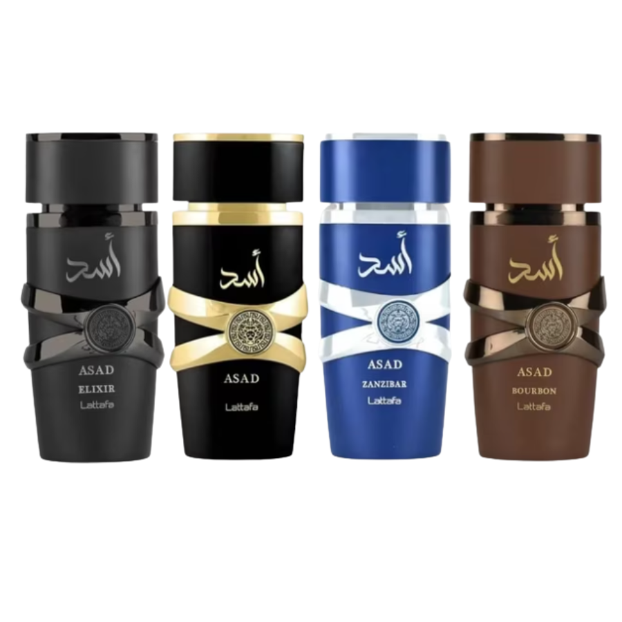Lattafa Asad Collection Set EDP 4x25ml Hombre