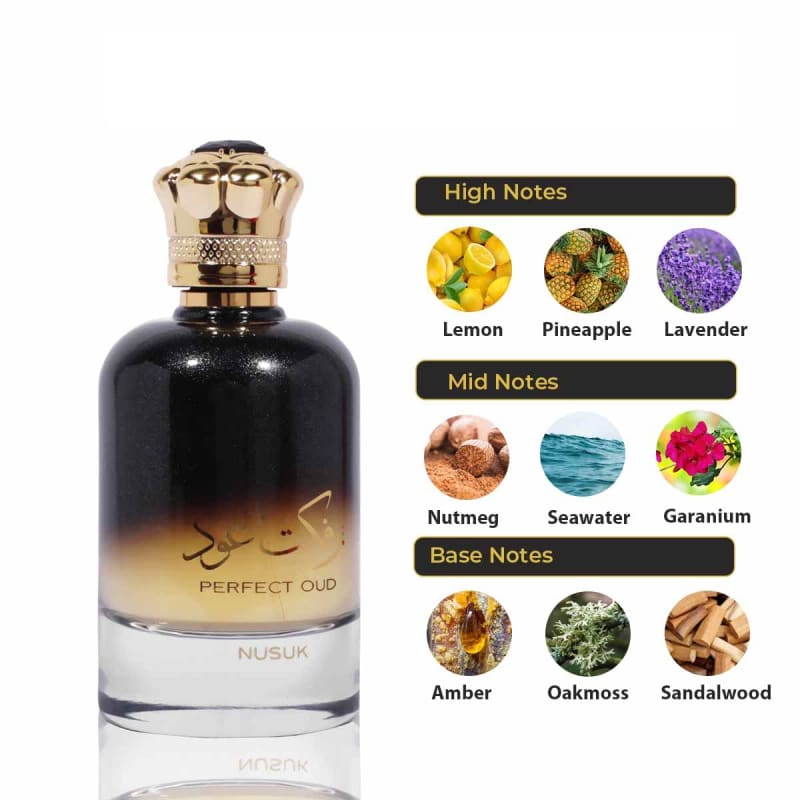 Nusuk Perfect Oud edp 100ml UNISEX - Nusuk - Default Title - Perfumisimo
