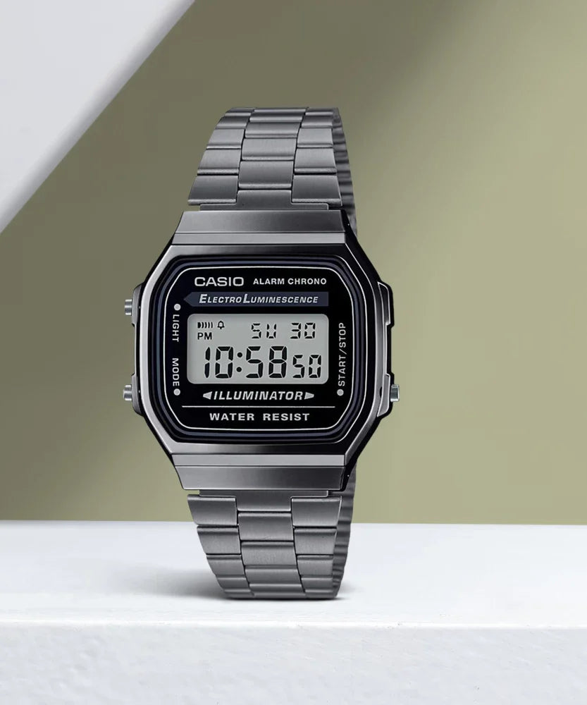 Reloj Casio Vintage A-168WGG-1A Unisex - Digital
