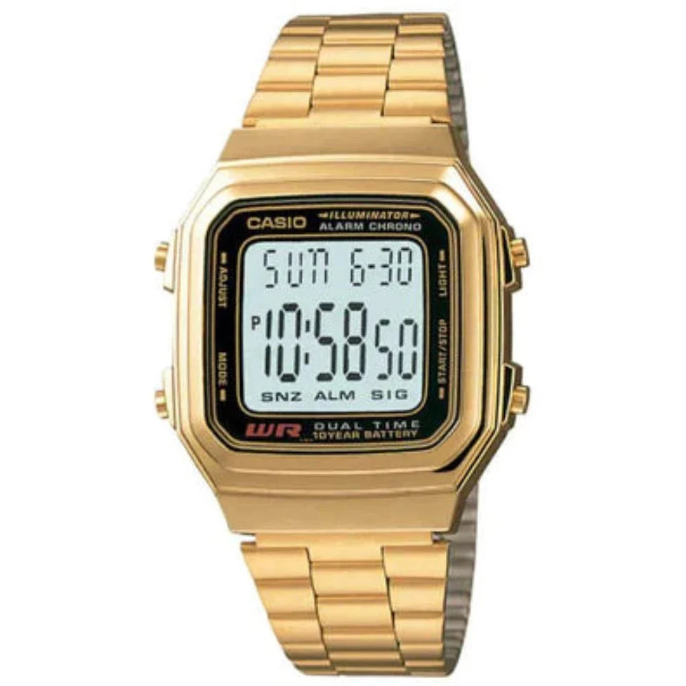 Reloj Casio Vintage A-178WGA-1 Unisex - Digital