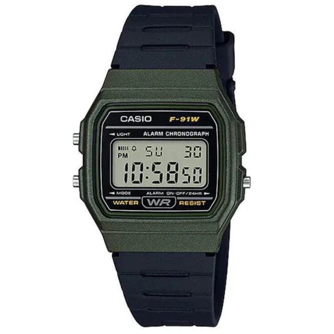 Reloj Casio Vintage F-91WM-3A Unisex - Digital