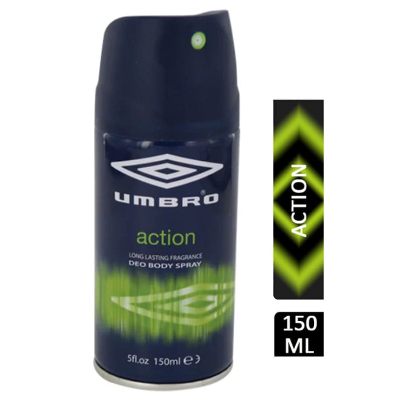 Umbro Action Body Spray Deo 150ml  Hombre