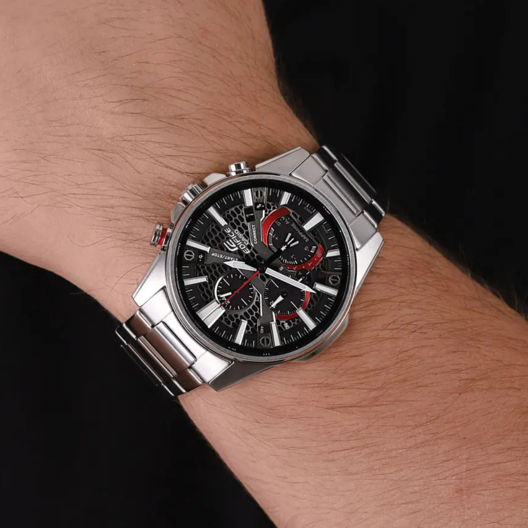 Reloj Edifice EQB-1200D-1ADR Tough Solar Hombre - Análogo