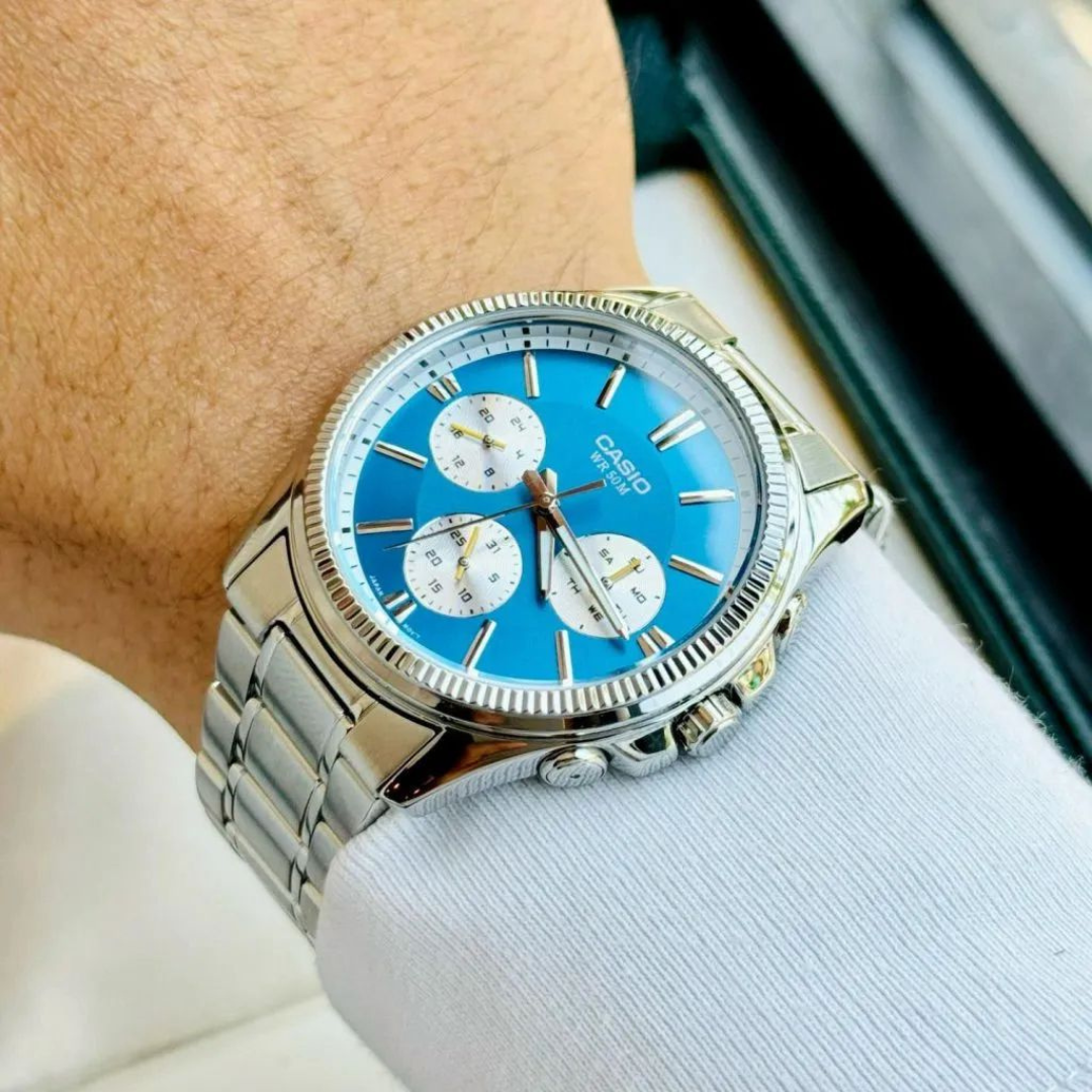 Reloj Casio MTP-1375D-2A2V Hombre - Análogo