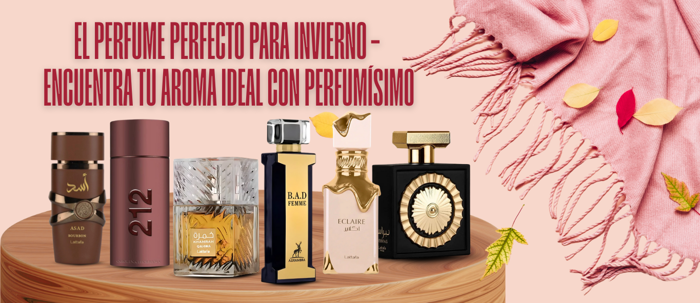 El perfume perfecto para invierno – Encuentra tu aroma ideal con Perfumísimo