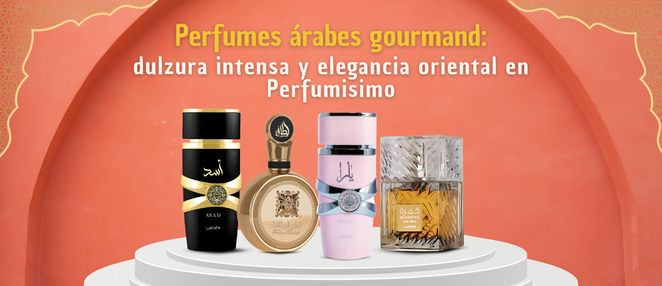 Perfumes árabes gourmand: dulzura intensa y elegancia oriental en Perfumisimo