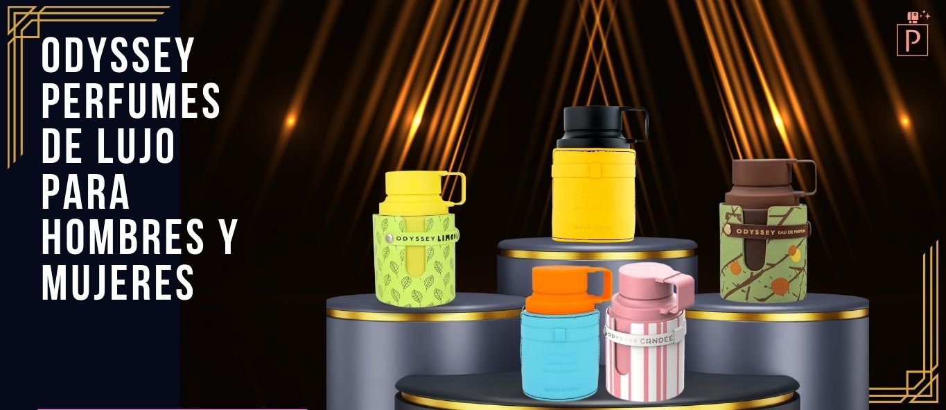 Descubre la línea Odyssey: perfumes de lujo para hombres y mujeres con carácter único