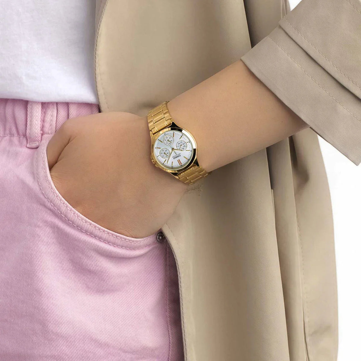 Reloj Casio LTP-V300G-7A Mujer - Análogo - Relojeando Default Title Casio Reloj Reloj Casio LTP-V300G-7A Mujer - Análogo