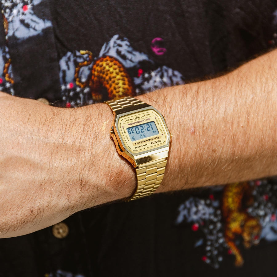 Reloj Casio Vintage A-168WG-9 Unisex - Digital
