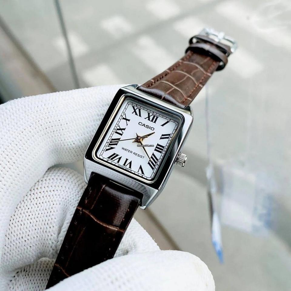 Reloj Casio Tank LTP-V007L-9B Mujer - Análogo