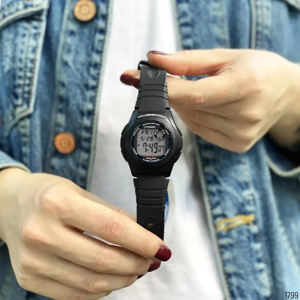 Reloj Casio F-200W-1A Unisex - Digital