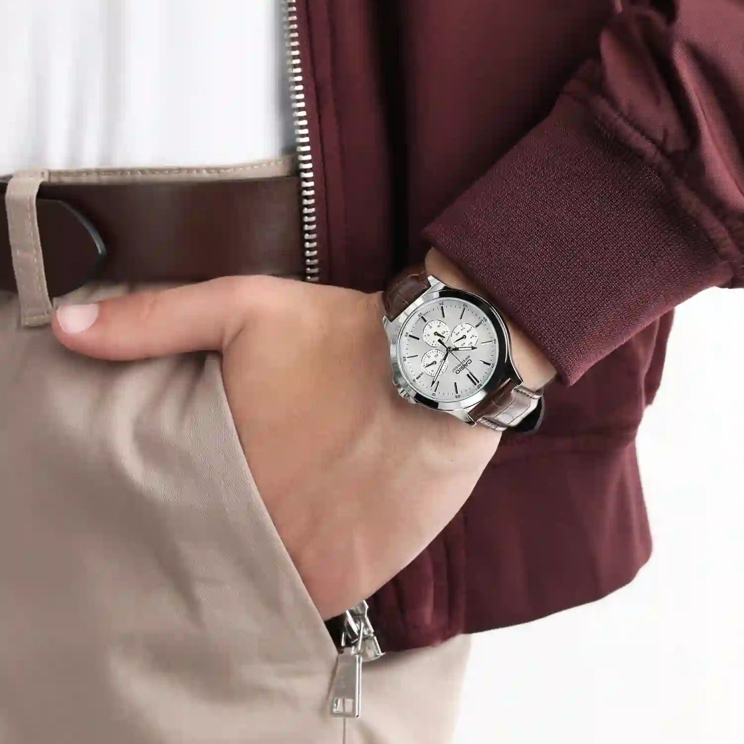 Reloj Casio MTP-V300L-7A Hombre - Análogo