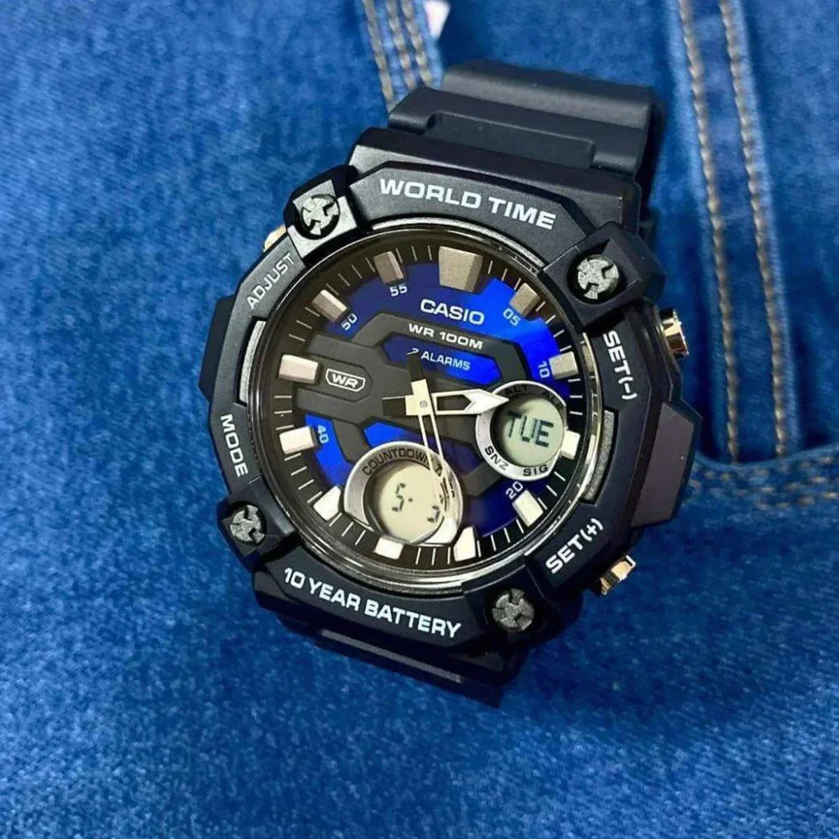 Reloj Casio AEQ-120W-2AV Hombre - Análogo Digital