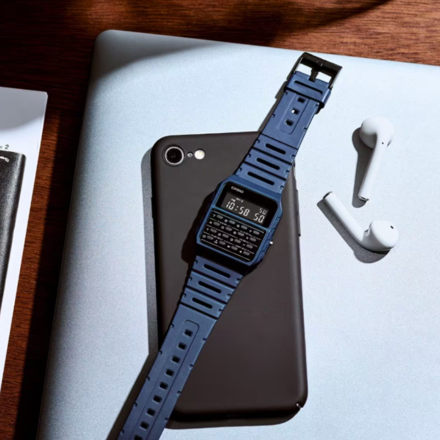 Reloj Casio Calculadora CA-53WF-2B Unisex - Digital