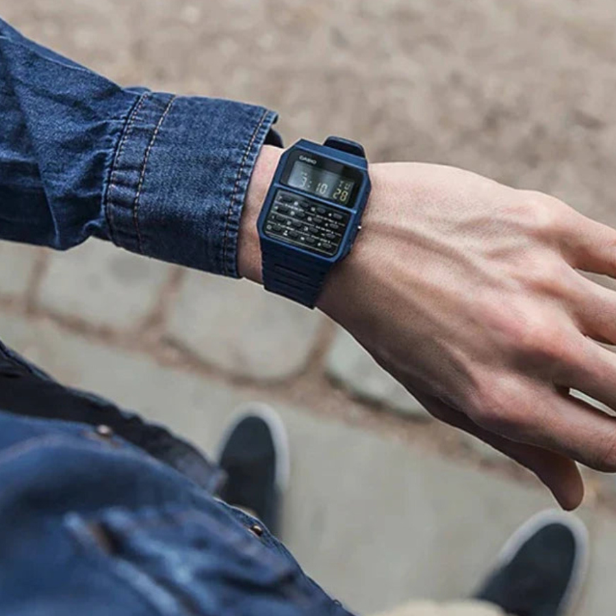 Reloj Casio Calculadora CA-53WF-2B Unisex - Digital